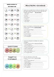 English Worksheet: VERB TO BE