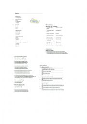 English Worksheet: Rich Man, Poor Men - Exercises