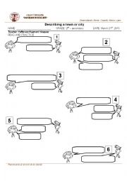 English Worksheet: verb to be