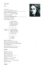 English Worksheet: Song Activity - Skyfall - Adele