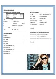 English Worksheet: Titanium- David Guetta