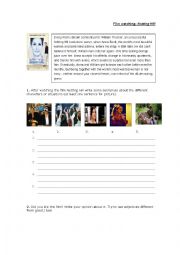 English Worksheet: Notting Hill film exercices