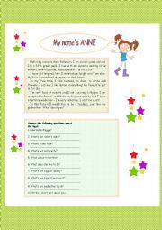 English Worksheet: present simple