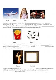 English Worksheet: fl- fl- Activity