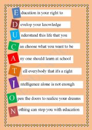 English Worksheet: Your right