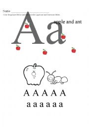 A is for Ant