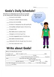 Godas Daily Schedule