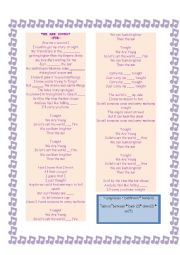 English Worksheet: WE ARE YOUNG