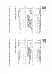 English Worksheet: Present Simple/Present Continuous short quiz