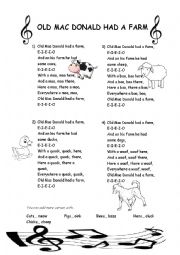 English Worksheet: song worksheet 