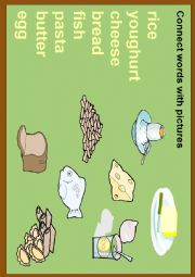 English Worksheet: FOOD