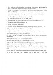 English Worksheet: Pronouns