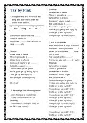 English Worksheet: FEEL THIS MOMENT - Pitbull feat. Christina Aguilera