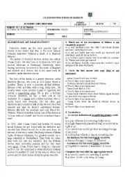 English Worksheet: Elementary my dear watson 