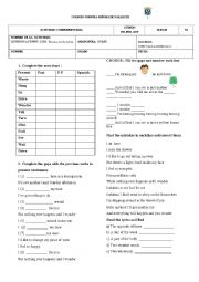 English Worksheet: lemon tree song 