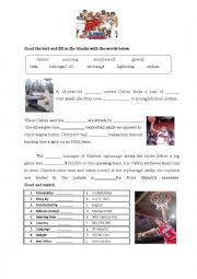 Like Mike Movie Worksheet