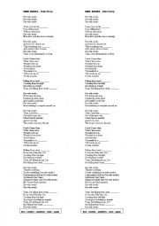English Worksheet: Wide Awake - Kate Perry