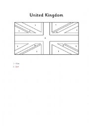 English Worksheet: The Union Flag