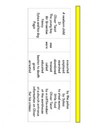 English Worksheet: OLIVER TWIST MOVIE ANALYSIS