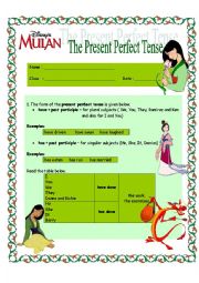 The Present Perfect Tense For Intermediate