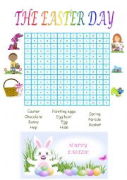 Easter Wordsearch