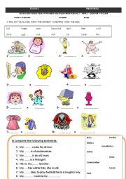 English Worksheet: quiz