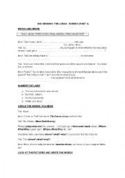 English Worksheet: THE LORAX DVD SESSION