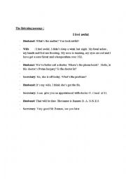 English Worksheet: listening comprehension 7th form