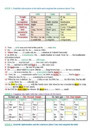 The past Simple : to have / ordinary regular and irregular verbs