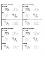 English Worksheet: greetings and leave-takings