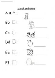 English Worksheet: abcdef