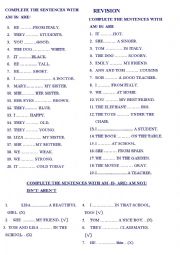 English Worksheet: verb to be exercises