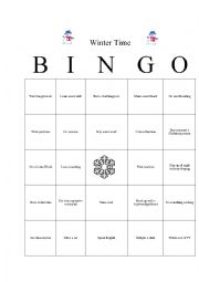 English Worksheet: Find Someone Who Bingo