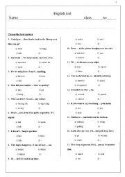 English test2