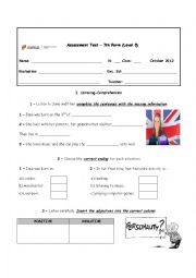 English Worksheet: Personal ID