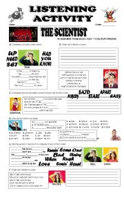 English Worksheet: THE SCIENTIST