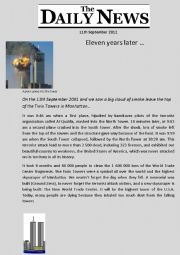Artcile September 11th - read and answer