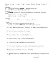 English Worksheet: Had Better - Otherwise