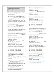 English Worksheet: Song - Taylor Swift - Simple Past