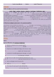 English Worksheet: Review 