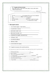 English Worksheet: THE TREE MACHINE - PART II