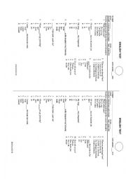 English Worksheet: DIAGNOSTIC TEST