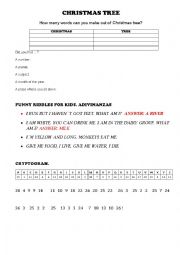 English Worksheet: cryptograms