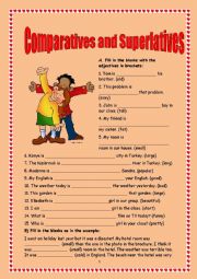 Comparative Superlative