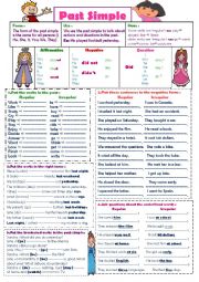 English Worksheet: Past Simple