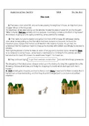 English Worksheet: End of Term Test N II ( 1st year Secondary )