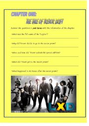 English Worksheet: Simple past video activity (LXD)
