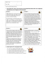 English Worksheet: DESCRIPTIVE TEXT