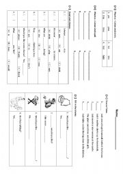 English Worksheet: Quiz  sheet (present progressive)