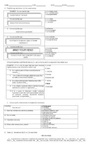 English Worksheet: KET EXAM